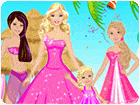 เกมส์แต่งตัวเจ้าหญิงบาร์บี้คนสวย Barbie Princesses Dress Up game