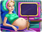 เกมส์ช่วยบาร์บี้ราพันเซลคลอดลูก Barbie Rapunzel Antenatal Care Game