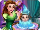 เกมส์อาบน้ำลูกเจ้าหญิงเบลล์ Belle Baby Wash