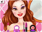 เกมส์แต่งหน้าเจ้าหญิงเบลไปเที่ยวในเมือง Belle City Girl Game