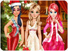 เกมส์แต่งตัวเพื่อนซี้เจ้าหญิง3คนไปปาร์ตี้คริสมาสต์ Bffs Christmas Party Game