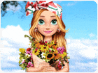 เกมส์แต่งตัวสาวน้อยในทุ่งดอกไม้ Blondie Crochet Tops