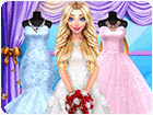 เกมส์แต่งตัวเจ้าสาวผมบลอนด์ทอง Blondie Wedding Prep Game