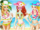 เกมส์แต่งตัวสาวสวยบิกีนี่3คน Blondies Blog Bikini Fashion Game