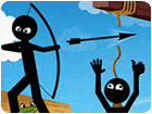 เกมส์ตัวเส้นยิงธนูสติกแมนฮีโร่ Bow Master Stickman Hero Game