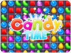 เกมส์จับคู่แคนดี้สีสวย Candy Time