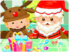 เกมส์ของขวัญวันคริสมาสต์หรรษา Christmas Gift Box Game