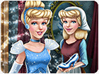 เกมส์หารองเท้าแก้วของซินเดอร์เรล่า Cinderella Princess Transform Game