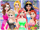 เกมส์แต่งตัวเจ้าหญิง6คนในชุดแฟชั่น Cinderellas Fashion Store Game