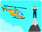 เกมส์ขับเฮลิคอปเตอร์ช่วยคนบนภูเขา Dangerous Rescue Game