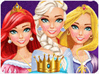 เกมส์แต่งตัวแปลงโฉมสาวสวยเป็นเจ้าหญิงดิสนีย์ Disney Princess Makeover Salon Game