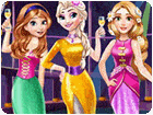 เกมส์แต่งตัวเจ้าหญิงดิสนีย์ไปเที่ยวงานปีใหม่ Disney Princess New Year Prom