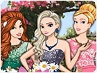 เกมส์แต่งตัวสามสาวดิสนี่ย์ Disney Princess Spring Ball