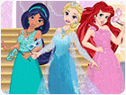 เกมส์แต่งตัวเจ้าหญิงดิสนีย์ปาร์ตี้หน้ากาก Disney Princesses Masquerade Shopping Games