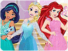 เกมส์แต่งตัวเจ้าหญิงดิสนีย์สวมหน้ากาก Disney Princesses Masquerade Game