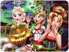 เกมส์เจ้าหญิงดิสนีย์โดนผีหลอก Disney Spooky Cabin Halloween