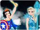 เกมส์แต่งตัวเจ้าหญิงดิสนีย์เป็นซุปเปอร์ฮีโร่ Disney Super Princess 2 Game