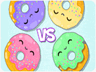 เกมส์โดนัทชนกันเล่นได้1ถึง4คน Donut vs Donut Game