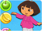 เกมส์ดอร่าจับคู่ยิงฟองอากาศผลไม้ Dora Fruit Bubble Game