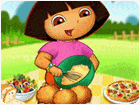 เกมส์ดอร่าทำคัพเค้กแสนอร่อย Dora Yummy Cupcake Game