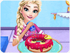 เกมส์เอลซ่าทำโดนัท Eliza Donuts Shop