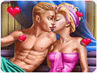 เกมส์อาบน้ำทำสปาสาวน้อยเอลลี่ Ellie And Ben Sauna Flirting