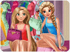 เกมส์แต่งตัวเอลซ่ากับราพันเซล Elsa And Rapunzel Dressing Room Game
