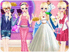 เกมส์แต่งตัวเจ้าหญิงเอลซ่าหลายสไตล์ Elsa Dress Style Attempt Game