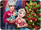 เกมส์เอลซ่าเลี้ยงลูกวันคริสต์มาส Elsa Family Christmas