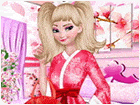 เกมส์เอลซ่ากับดอกซากุระ Elsa Love Sakura Game