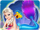 เกมส์แต่งตัวเอลซ่าเป็นนางเงือกแสนสวย Elsa Mermaid Dress Up Game