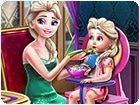 เกมส์เอลซ่าป้อนอาหารลูก Elsa Mommy Toddler Feed