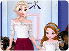 เกมส์เสริมสวยเอลซ่ากับหลานสาว Elsa Parent Child Outfit Collection Game