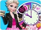 เกมส์แต่งตัวเอลซ่าแข่งกับเวลา Elsa Round The Clock Fashionista