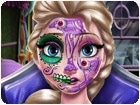เกมส์แต่งหน้าเอลซ่าวันฮาโลวีน Elsa Scary Halloween Makeup