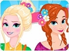 เกมส์เอลซ่าอันนาแต่งตัวฤดูใบไม้ผลิ Elsa and Anna – Spring Trends