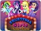 เกมส์แต่งห้องม้าโพนี่ Equestria Girls Theme Room