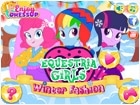 เกมส์แต่งตัวอีเควสเทรีย Equestria Girls Winter Fashion