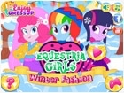 เกมส์แต่งตัวอีเควสเทรีย Equestria Girls Winter Fashion