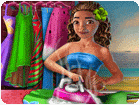 เกมส์เจ้าหญิงโมอาน่าซักผ้า Exotic Girl Washing Clothes