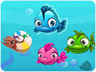 เกมส์จับคู่ต่อภาพปลาน่ารักใต้ทะเล Fish Puzzle Game