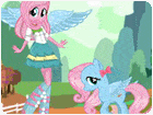 เกมส์แต่งตัวม้าโพนี่ฟลัตเตอร์ชาย Fluttershy Pony Dress Up Game