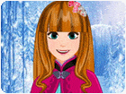 เกมส์ทำผมเปียให้กับแอนนา Frozen Anna Braids Design Game