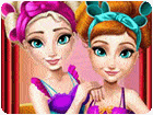 เกมส์เสริมสวยพี่น้องโฟรเซ่นไปเรียน Frozen College Makeover Game