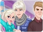 เกมส์เอลซ่าอันนาแข่งกันเซลฟี่ Frozen Couples Selfie Battle