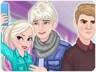 เกมส์เอลซ่าอันนาแข่งกันเซลฟี่ Frozen Couples Selfie Battle