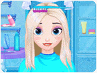 เกมส์ร้านทำผมเจ้าหญิงโฟรเซนเอลซ่า Frozen Hair Salon Game