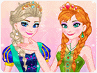 เกมส์แต่งตัวเจ้าหญิงน้ำแข็งเอลซ่าแอนนาไปงานพรอม Frozen Prom Queen Style Game