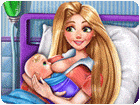 เกมส์เจ้าหญิงผมทองคลอดลูกที่โรงพยาบาล Goldie Princess Mommy Birth