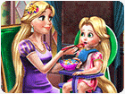เกมส์เจ้าหญิงผมทองป้อนอาหารลูก Goldie Princess Toddler Feed